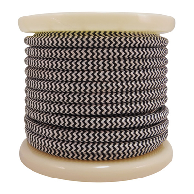 EL330031 | Textile Cable 2x0.75mm²- ρολλό 10mt –  Σιδήρου διακριτικό