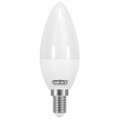 El726470 | led B35|5.2w(>40w)ε14|6500k|470lm|enjoysimplicity™
