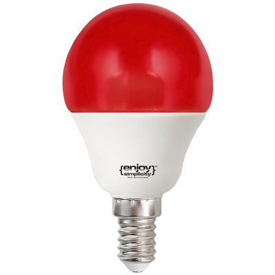 El733205 | led ρ45 Κοκκινο |1.8w(19w) Ε14|{enjoysimplicity}™
