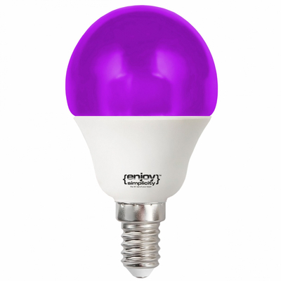 El733216 | led ρ45 μωβ |1.8w(19w) Ε14|{enjoysimplicity}™