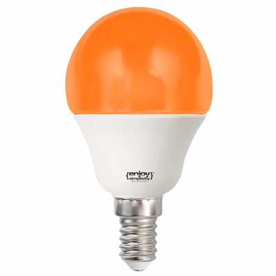 El733231 | led ρ45 Πορτοκαλι |1.8w(19w) Ε14|{enjoysimplicity}™