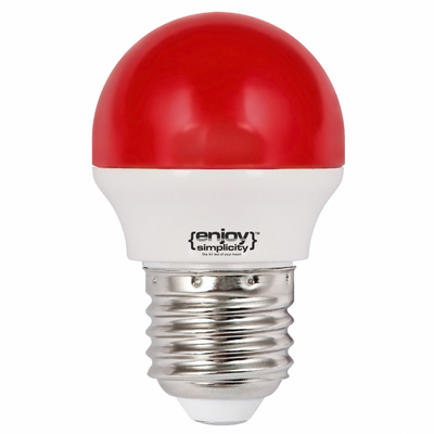 El733305 | led ρ45 Κοκκινο |1.8w(19w) Ε27|{enjoysimplicity}™