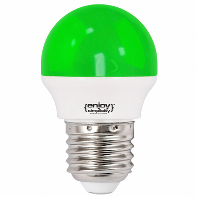 El733309 | led ρ45 Πρασινο |1.8w(19w) Ε27|{enjoysimplicity}™