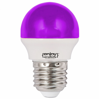 El733316 | led ρ45 μωβ |1.8w(19w) Ε27|{enjoysimplicity}™