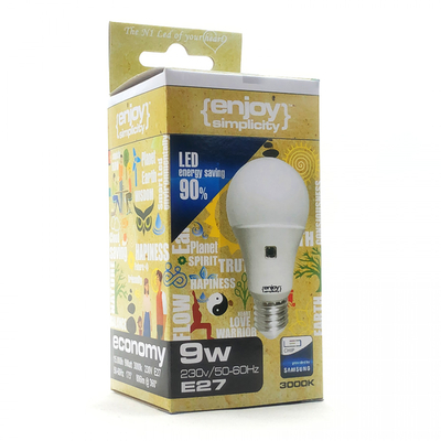 El782806 | Smartled a60 Sensor day-Night|9w(>60w)ε27|2700k|806lm|{enjoysimplicity}™