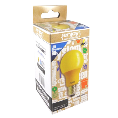 El784220 | led a60 Anti Insect Plastic|6w(>60w)ε27|2500k|500lm|{enjoysimplicity}™