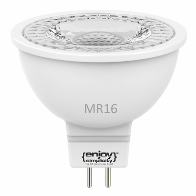 El818706 | led Gu5.3 Mr16|ac/dc12v|7.9w(>87w)|6500k|675lm|36°|{enjoysimplicity}™