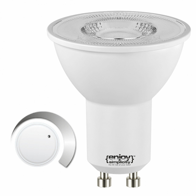 El886560 | led Gu10 Dim|6w(>80w)|6500k|640lm|110°|{enjoysimplicity}™