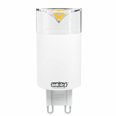 El894270 | led G9|3.4w(>26w)|2700k|270lm|{enjoysimplicity}™