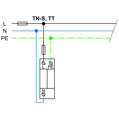 27081 | HSA-275/1+1 M | SPD T2+T3 | ΑΠΑΓΩΓΟΣ ΚΡΟΥΣΤΙΚΩΝ ΥΠΕΡΤΑΣΕΩΝ | Hakel®
