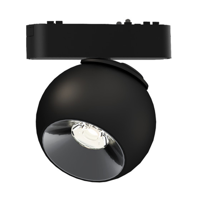EL183428 | LED SPOT ΑΛ/ΝΙΟΥ ΓΙΑ ΜΑΓΝΗΤΙΚΕΣ ΜΟΝΟΦΑΣΙΚΕΣ ΡΑΓΕΣ|ΕΡΑΤΩ|12W|4000k|1200lm|36°|114.5xΦ100xh118|ΜΑΥΡΟ|{enjoySimplicity}™