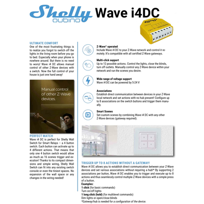 Shelly Qubino Wave i4 DC