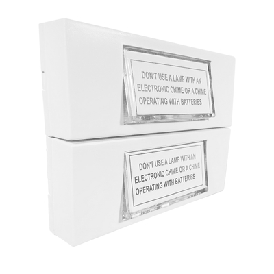 ELK59241 | ΕΝΣΥΡΜΑΤO ΜΠΟΥΤΟΝ ΚΟΥΔΟΥΝΙΟΥ ΜΕ ΥΠΟΔΟΧΗ ΟΝΟΜΑΤΟΣ |  ΛΕΥΚΟ | Μ8.9cm﻿ x Υ6.4cm﻿ x Π1.3cm