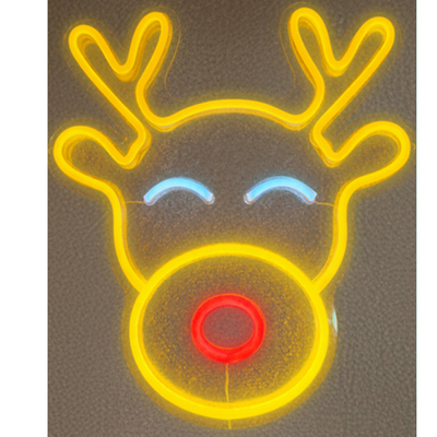 EL131502 | X-MAS REINDER NEON LED STRIP EΠΙΤΟΙΧΟ ΓΙΑ USB 5V-10W-2A|395x15x400|{enjoysimplicity}™