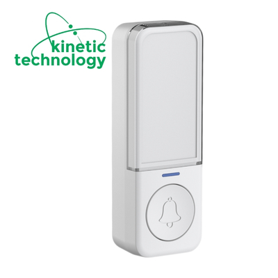 ELK11101 | ΑΣΥΡΜΑΤO KINETIC ΚΟΥΔΟΥΝΙ ΜΕ ΜΠΟΥΤΟΝ | ΛΕΥΚΟ