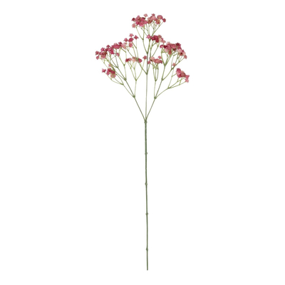 GloboStar® Artificial Garden PALE PINK BRANCH BABY BREATH 21369 Τεχνητό Διακοσμητικό Κλαδί Ροζ Γυψοφίλης Y61cm