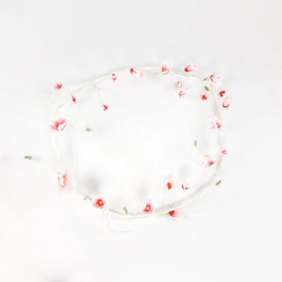 GloboStar® Artificial Garden MANGOLIA FLOWER VINE 21473 Τεχνητό Διακοσμητικό Κλαδί Μανόλιας  Y300cm