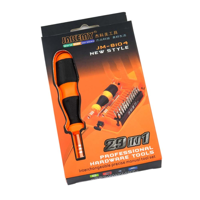 Σετ Κατσαβίδι με Μύτες σε Κασετίνα JM-8104 JAKEMY