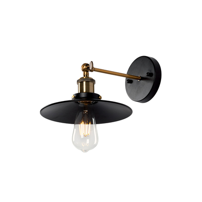 DAMON ΑΠΛΙΚΑ 1XE27 ΜΑΥΡΟ D230mm