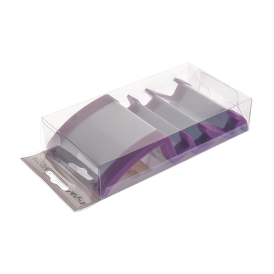 Αλουμινένια Βάση Στήριξης για Κινητά/Tablet 3 Θέσεων Purple/White