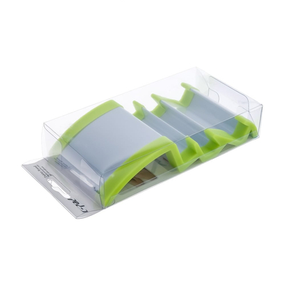 Αλουμινένια Βάση Στήριξης για Κινητά/Tablet 3 Θέσεων Green/White