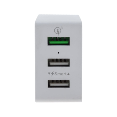 Φορτιστής Ταξιδίου 3 Port Qualcomm QC 3.0 30W