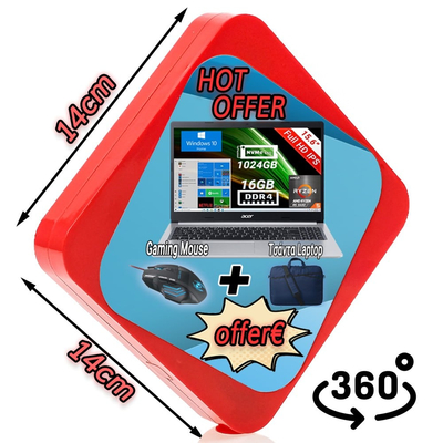 Περιστροφική Πινακίδα Προώθησης Red