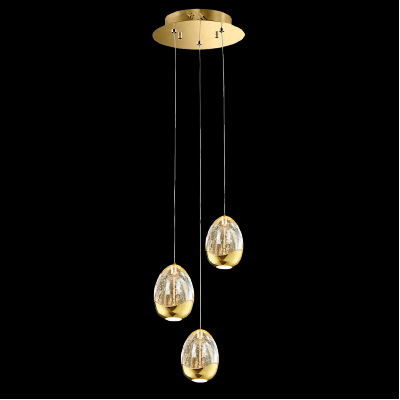 GOLDEN EGG LED PENDANT 14.4W 3000K, GOLD