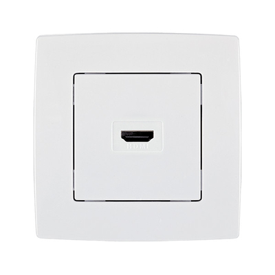 CITY PRIZA HDMI ΛΕΥΚΟ ΜΕΤΑΛΛΙΖΕ