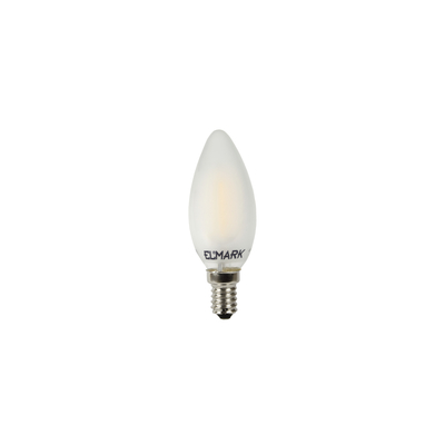 LED CANDLE C35 FILAMENT 4W E14 230V 2700K ΝΤΙΜΑΡ