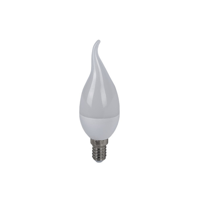 LED ΛΑΜΠΤΗΡΑΣ FLAME 6W E14 230V ΛΕΥΚΟ