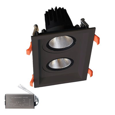 ΔΙΠΛΟ LED ΣΠΟΤ 2X15W 230V 3000K BL+ΚΙΤ ΚΙΤ ΑΣΦΑΛΕΙΑΣ