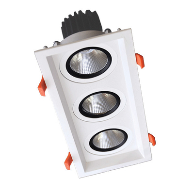 ΤΡΙΠΛΟ ΚΙΝΟΥΜΕΝΟ LED ΣΠΟΤ  3X15W 230V 3000K ΛΕΥΚΟ