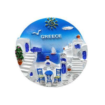 Tουριστικό μαγνητάκι Souvenir – Σετ 12pcs - Resin Magnet - Greece - 678237