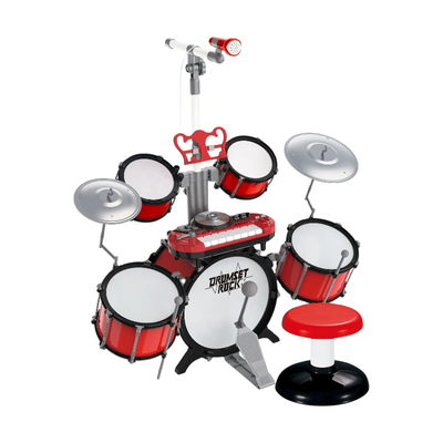 Παιδικό σετ Drums - Jazz Drum - 1902 - 215162 - Red