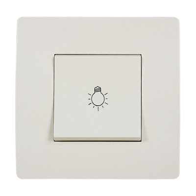 EL BASIC TG112A PUSH BUTTON SWITCH CREAM-OLD
