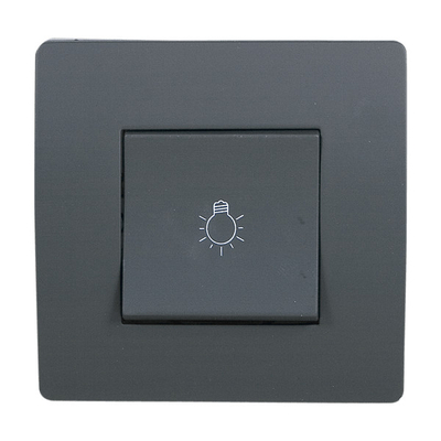 EL BASIC TG112A PUSH BUTTON SWITCH GRAPHITE-OLD