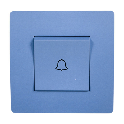 EL BASIC TG112 DOORBELL SWITCH BLUE-OLD