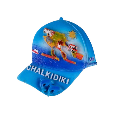 Tουριστικό μαγνητάκι Souvenir – Σετ 12pcs - Resin Magnet - Chalkidiki - 678075