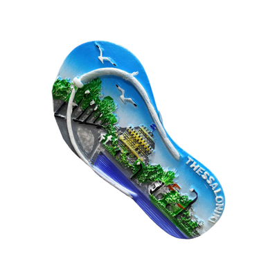 Tουριστικό μαγνητάκι Souvenir – Σετ 12pcs - Resin Magnet - Thessaloniki - 678149