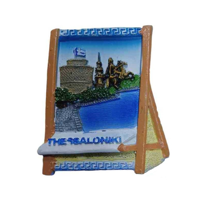 Tουριστικό μαγνητάκι Souvenir - Σετ 12pcs - Resin Magnet - Thessaloniki - 678403