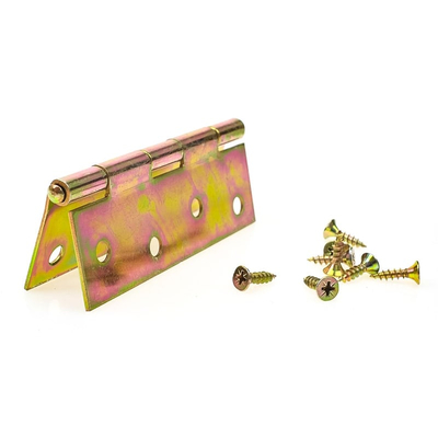 Δύο Μεντεσέδες Ορειχάλκινοι Βιδωτοί Γενικής Χρήσης