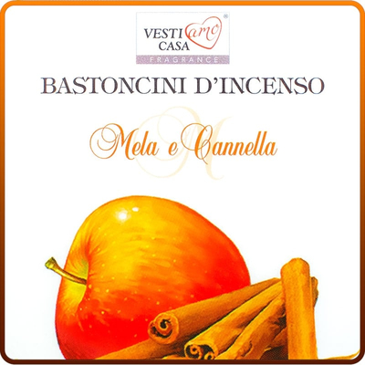 Αρωματικά Sticks - Μήλο & Κανέλα (16 τεμάχια)