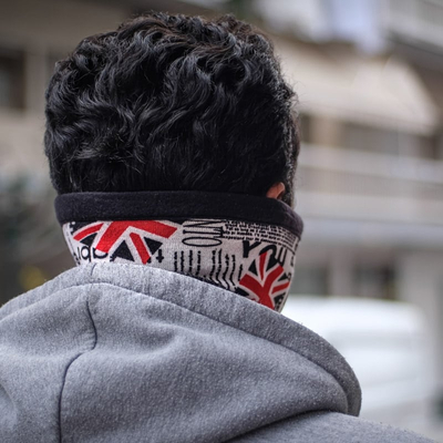 Περιλαίμιο Fleece British Theme