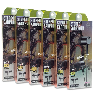 Πακέτο Ακουστικά Black-White (12 τμχ.)