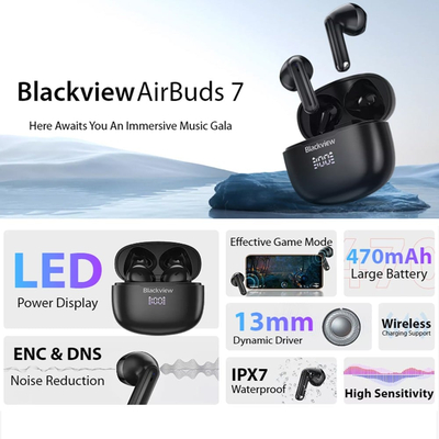 Blackview AirBuds 7 Touch με Noise Cancelling