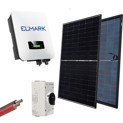 ON GRID Solar System Set 3P/6kW με Φωτοβολταϊκά Πάνελ 430W – ELMARK