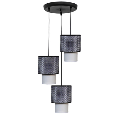 HK-10PENDEL 3L BLACK-WHITE