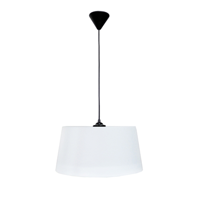 DRUM 1L BL-WHITE Φ35 PENDEL ΚΡΕΜΑΣΤΟ ΠΛΑΣΤΙΚΟ Ε/27