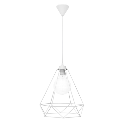 DM-01 NEW 1L WHITE METAL Μοντέρνο φωτιστικό